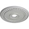 Ekena Millwork Wreath Ceiling Medallion (Fits Canopies up to 6"), Hand-Painted Frost, 21 1/8"OD x 3 5/8"ID x 7/8"P CM21WRFRF - alternate 2